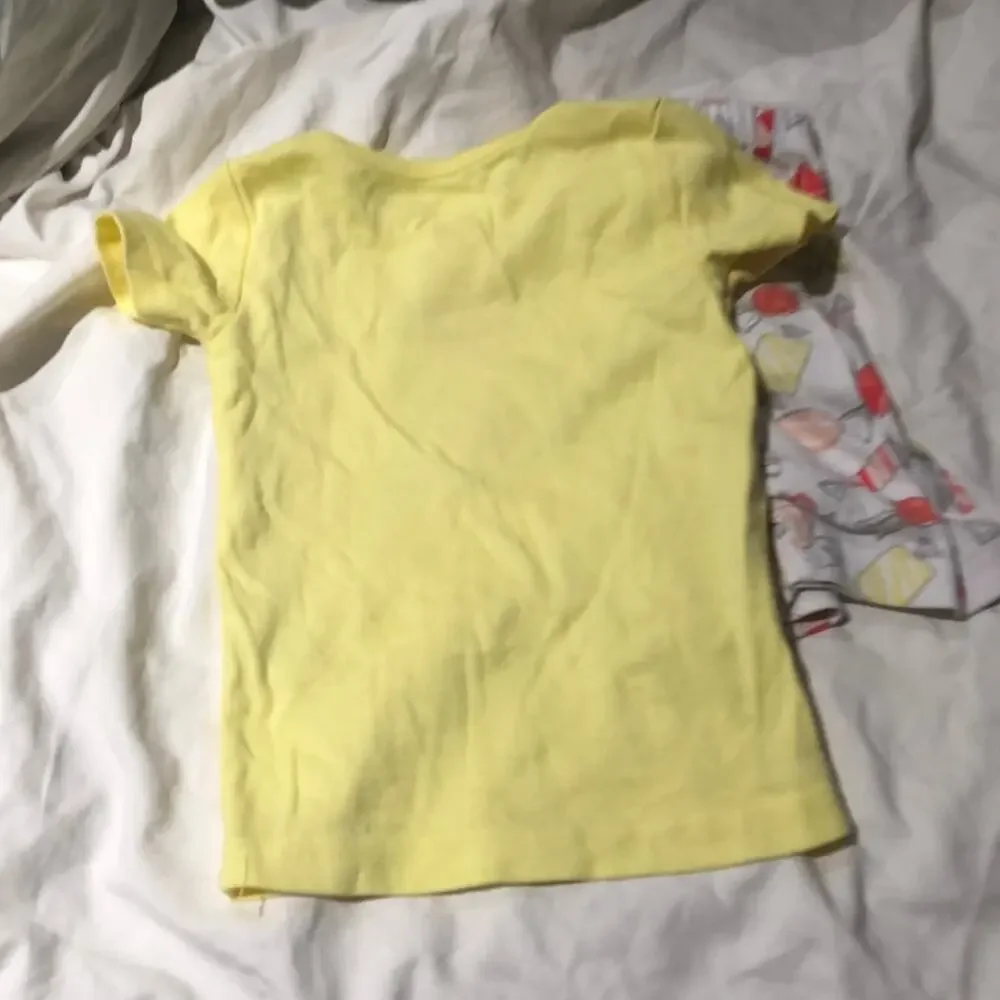 Gymboree 3t yellow candy pjs sweet dreams nwot